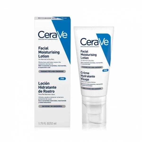 Ceramides PM Facial Moisturising Lotion, 52ml