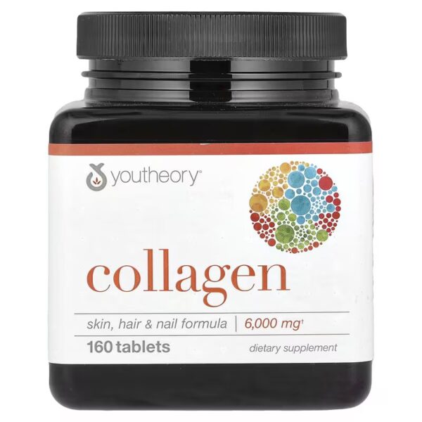 Youtheory, Collagen, 160 Tablets