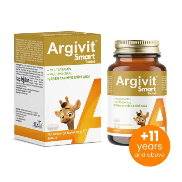 Argivit Smart Tablet, 30 Tablets +11 Years Old