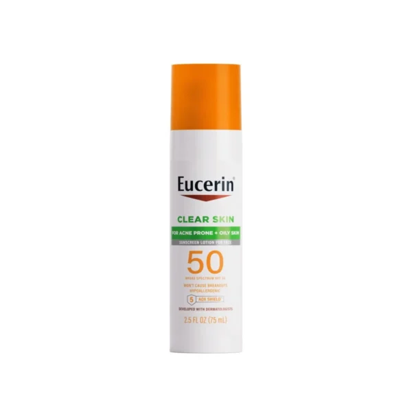 Eucerin Oil Control SPF 50 Face Sunscreen Lotion, 75ml