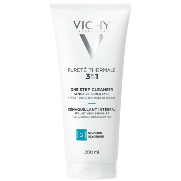 Vichy Purete Thermale 3-In-1 One Step Cleanser, 200ml
