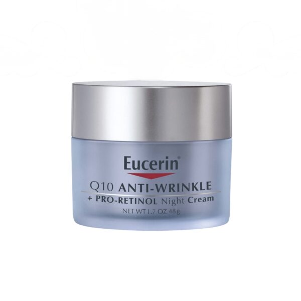 Eucerin Q10 Anti-Wrinkle + Pro-Retinol Night Cream, 48g