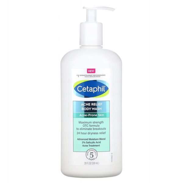 Cetaphil Acne Relief Body Wash, Acne-Prone Skin, 591 ml
