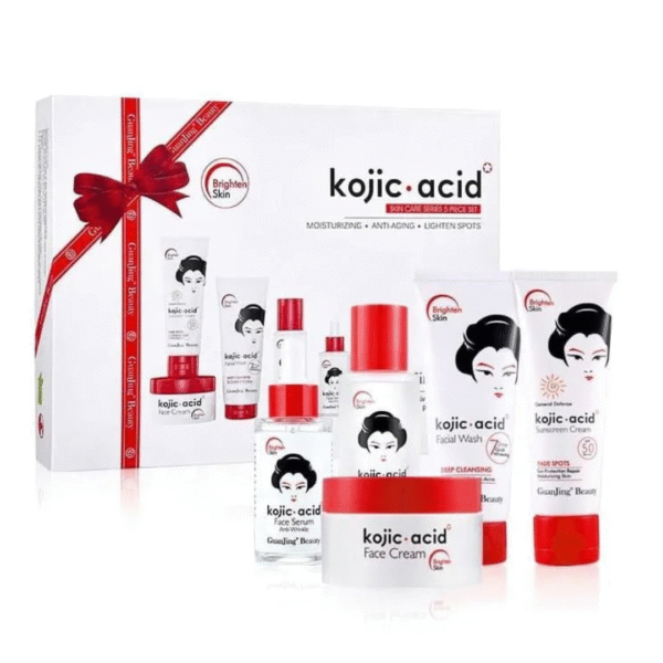 Kojic Acid Skin Care Set 5 Pieces Skin Care Set