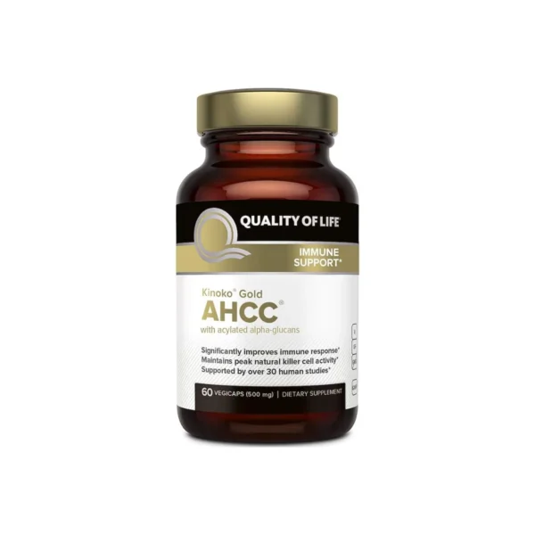 Quality of Life AHCC Gold 60 Vegetarian Capsules