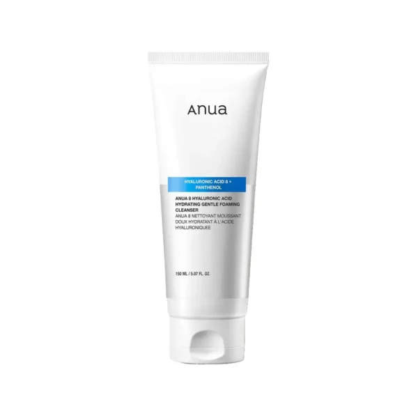 Anua Hyaluronic Acid 8 + Panthenol Hydrating Gentle Foaming Cleanser 150ml