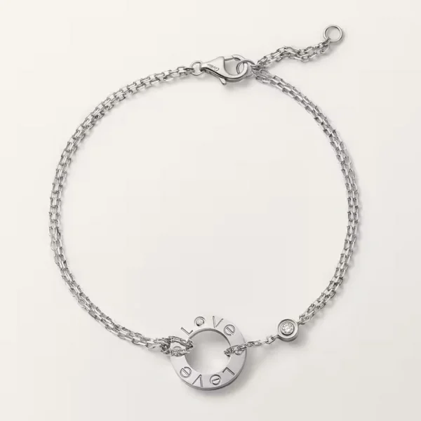 Cartier, LOVE Collection Bracelet, on Chain