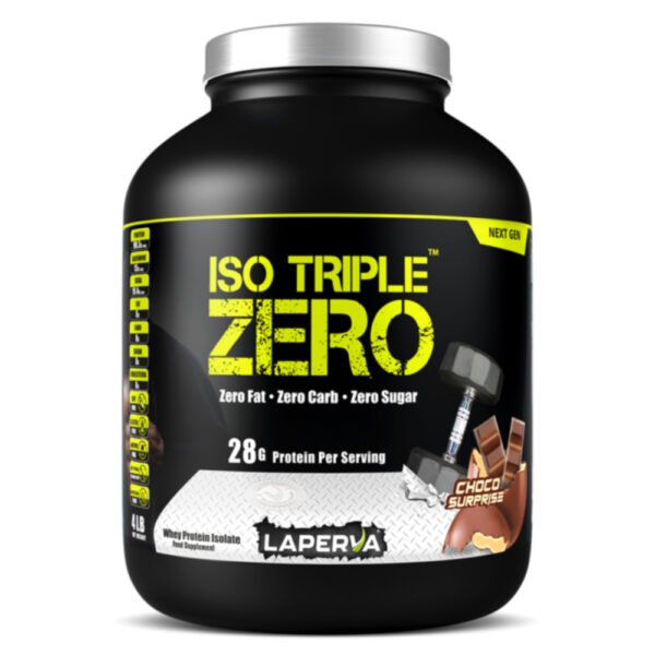 Laperva Iso Triple Zero Next Generation Whey Protein, Choco Surprise, 4 LB